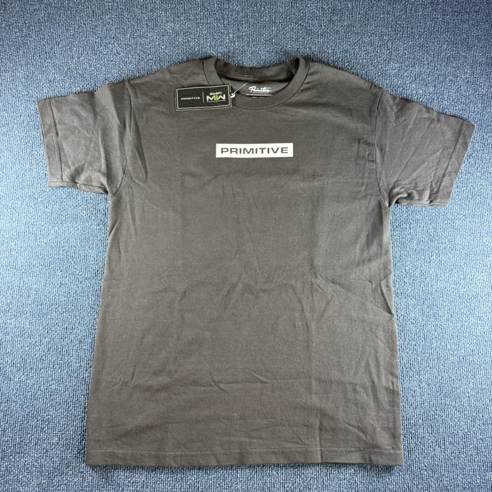 Primitive x Call of Duty Modern Warfare Shirt Mens Medium Black Graphic NWT